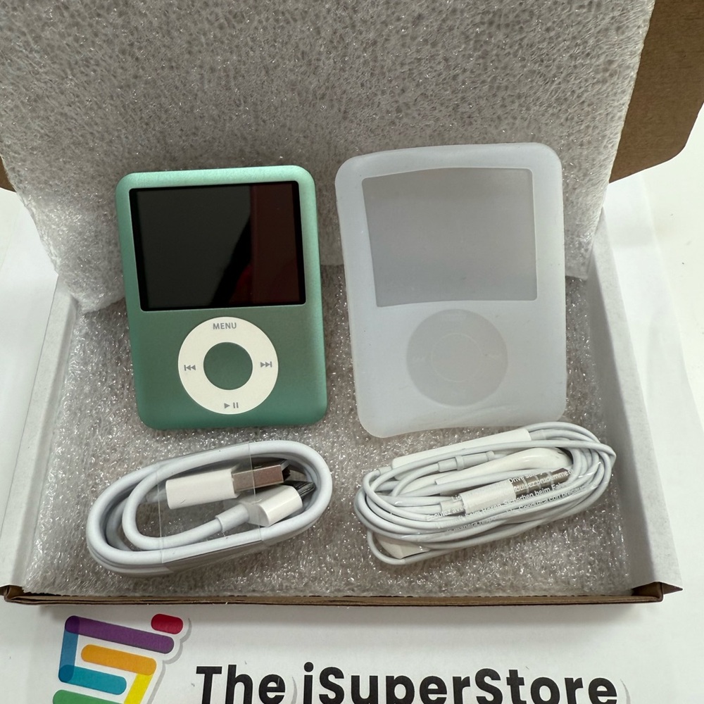 Refurbish Apple iPod Nano 3rd Gen 8GB Nano Green+ 1 YR CPS Warranty!!